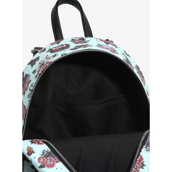 Loungefly Disney‎ Villains Tattoo Art Mini Backpack - Picture 4 of 4